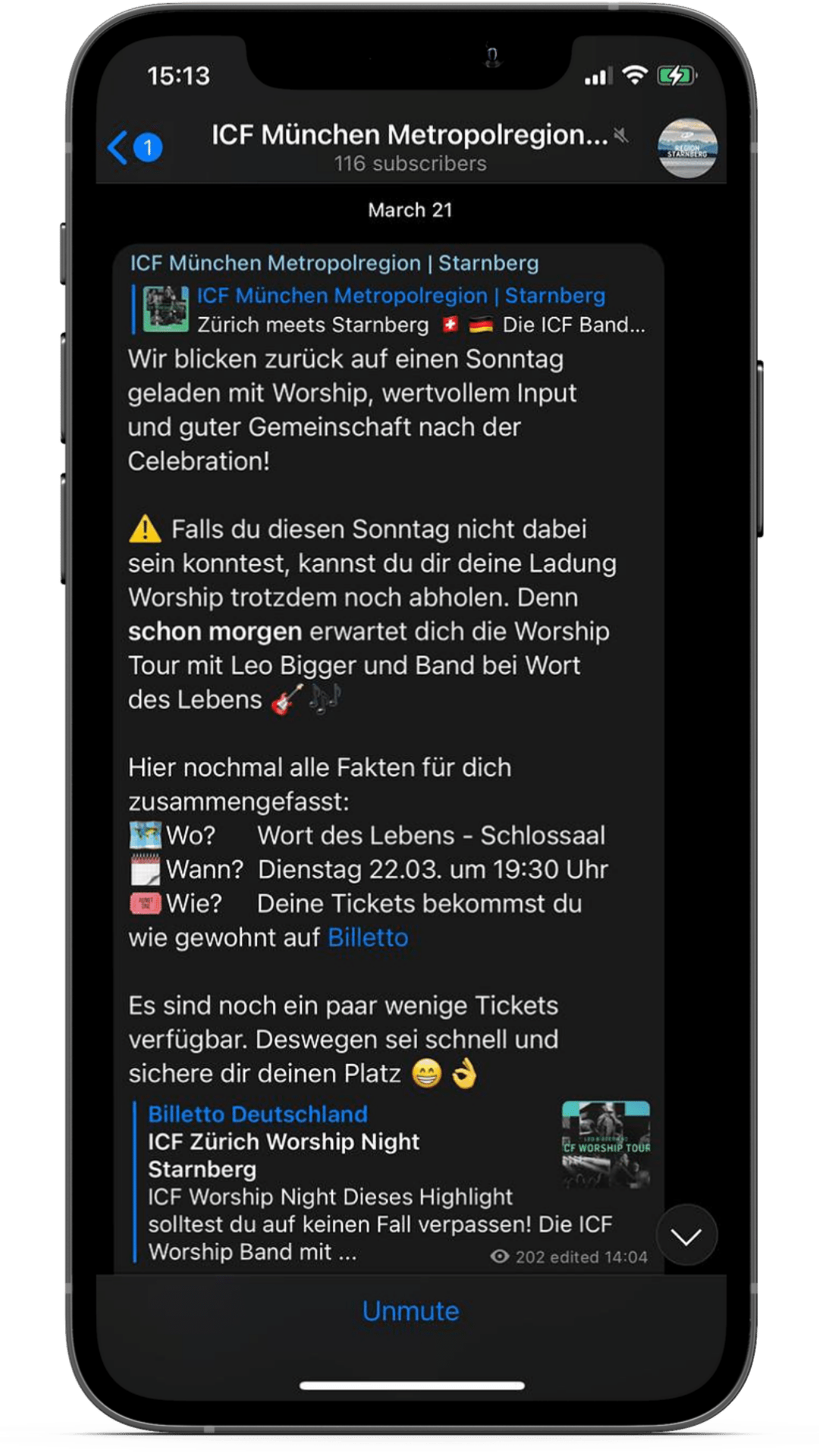 Telegram STarnberg